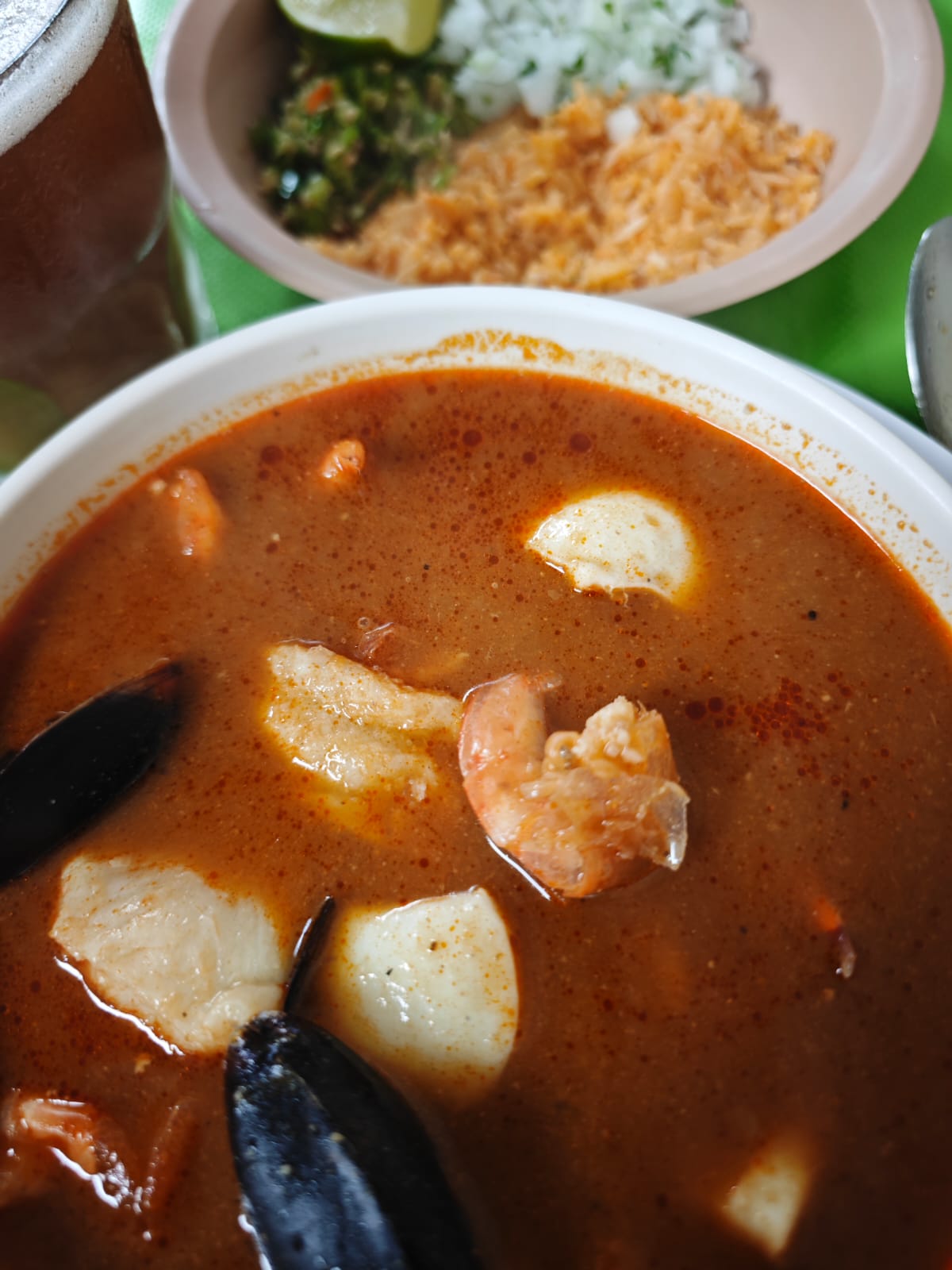 Sopa de mariscos